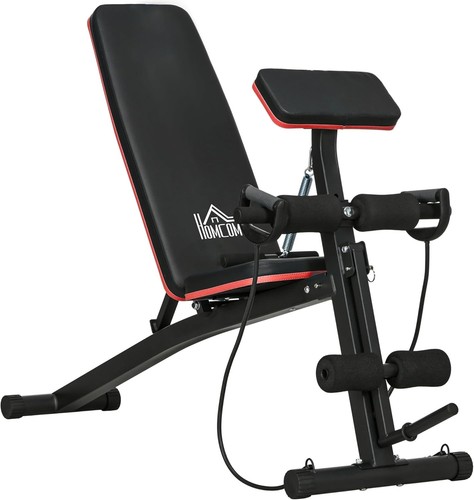 Foldable weight bench with leg - foldable,