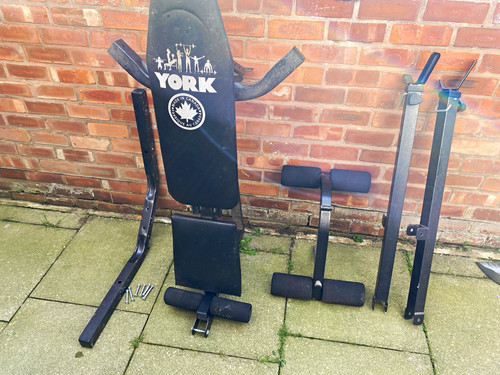 York adjustable black steel - black,