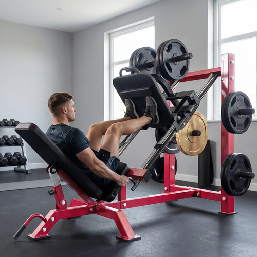 Leg press squat machine wheel - leg,