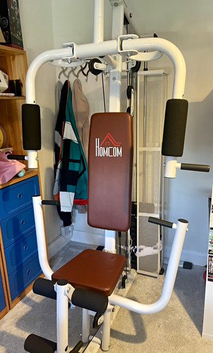 Homcom home gym multi - home, multi-station
